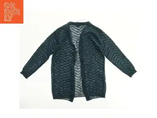 Åben strikket cardigan (str. 152)