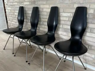STOKKE Date Spisebordsstol i læder