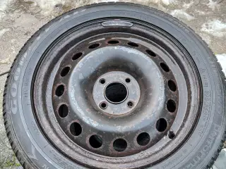 Citroen C4 vinterdæk på stålfælge