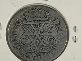 12 skilling 1710 Denmark