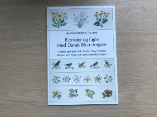 Blomster og fugle med Dansk Blomstergarn