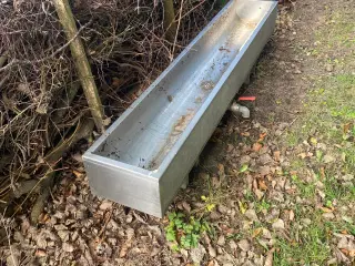 Rustfrit stål kar 180 lang