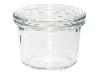 60 stk. Patentglas 8 cl u/låg Diam 60 mm Weck