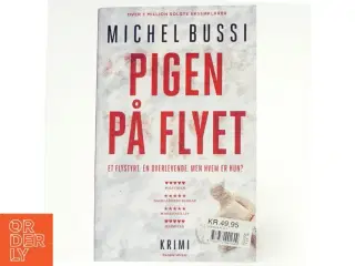 Pigen på flyet af Michel Bussi (Bog)