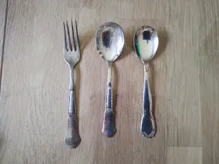 Diverse sølvtøj