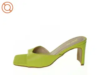 Neon lime grønne Sandaler med blokhæl fra About You (str. 39)