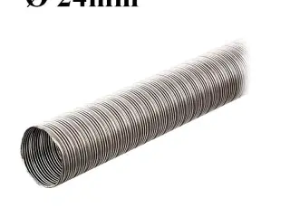 Udstødningsslange Ø24 mm – til oliefyr