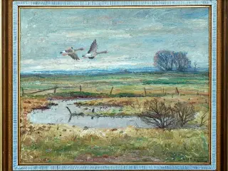 Maleri af Holger Ytting (f.1900-)