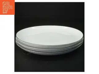 Hvide tallerkener, Ø 22 cm fra Atelier (str. Ø 22 cm)