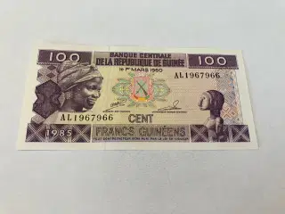 100 Francs Guinea 1960