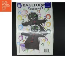 Kageform i form af en peberkagekone