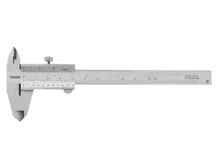 Skydelære med skruelås 0-100x0,05 mm og 30 mm kæber