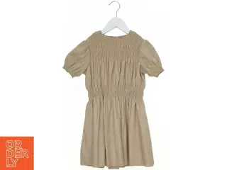 Beige "læder" Kjole fra Zara (str. 116 cm)