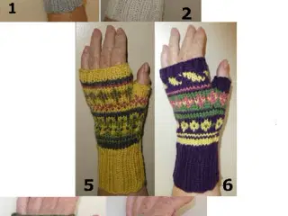 Nye håndstrikkede pulsvarmere