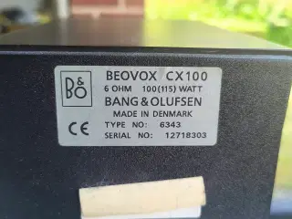 B&O Højttalere CX100