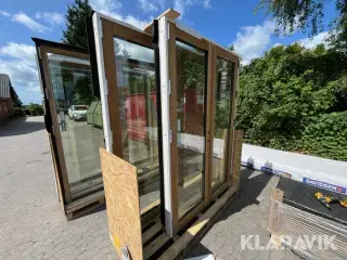 Terrassedørsparti Krone - 2 styk