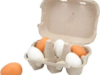 VIGA Æg i Træ, 6dele/ 1 stk.