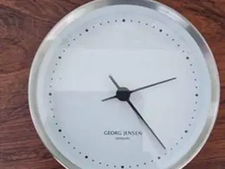 Georg Jensen ur stål d 10cm