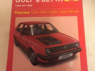 Reparationshåndbog golf &Jettes 1984-92