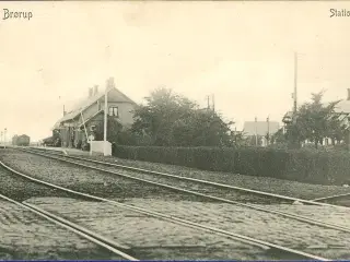 Brørup Station, ca. 1908