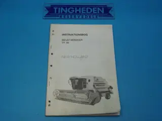 New Holland TF46 Instruktionsbog (DK)