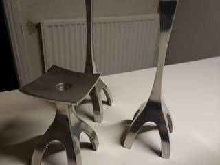 lysestage i aluminium