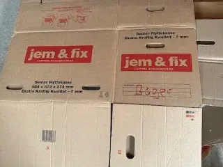 Flyttekasser 40 + 10 - ekstra kraftige -- Faaborg