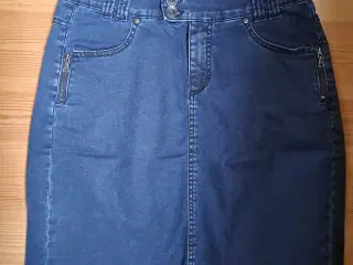 Denim nederdel Bessie str. 38