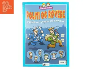 Politi og Røvere brætspil fra Litas Egmont (str. 28 x 20 x 4 cm)