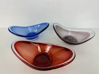 Glasskål / Glas kunst (Homegaard?)