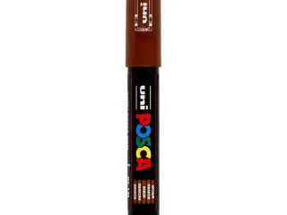 Posca Tusch, PC-1M, streg 0,7 mm, extra-fine, brun, 1 stk.