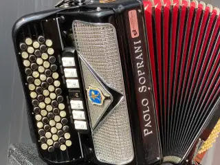Paolo Soprani knapharmonika kvalitets harmonika 