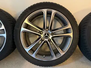 Mercedes C-klasse 18” vinterhjul originale 