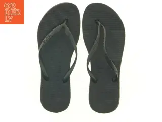 Bjørn Borg Brugte sorte flip-flops (str. 25 cm)