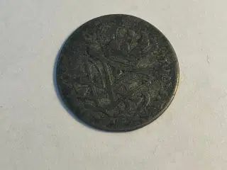4 skilling 1727 Denmark