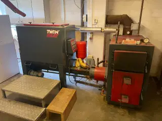 TwinHeat stoker 48kW