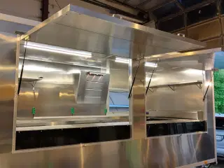 salgs vogn food trailer pølsevogn kebab vogn
