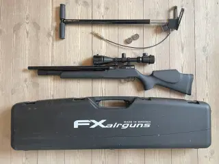 FX Airgun 4,5 mm kun brugt få gange