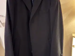 Sort herre frakke, i meget god kvalitet