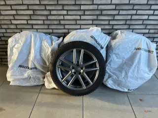 4 stk. tyske ANZIO 19” fælge med TOYO vinterdæk