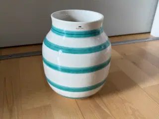Kähler Vase grønne striber
