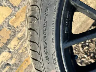 Dæk m. alufælge (Audi)