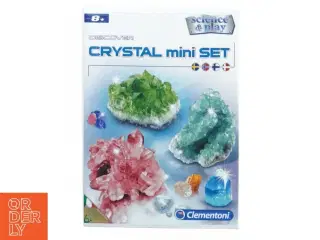 Discover Crystal mini set fra Clementoni (str. 21 x 15 x 5 cm)