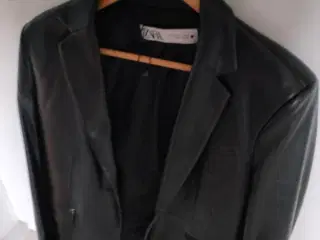 Leder jakke fra Zara 