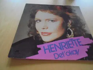 LP: Henriette - Det' okay - fin stand 