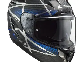 LS2 Challenger Carbon Konic Blue Før 3.799,-
