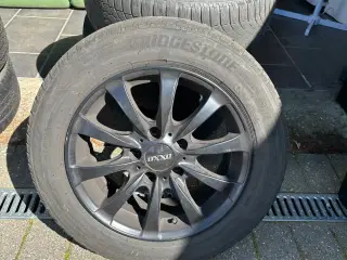 Flotte alufælge med dæk til BMW sælges