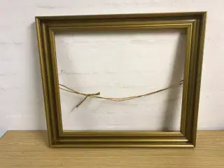 Vintage maleriramme i træ