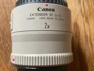 Canon EF extender II 2X