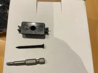 T-clips til komposit terrassebrædder